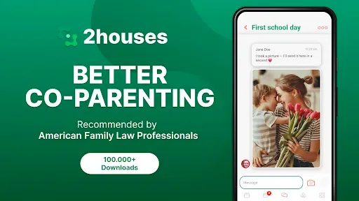 Скриншот 1 — 2houses | Co-Parenting App