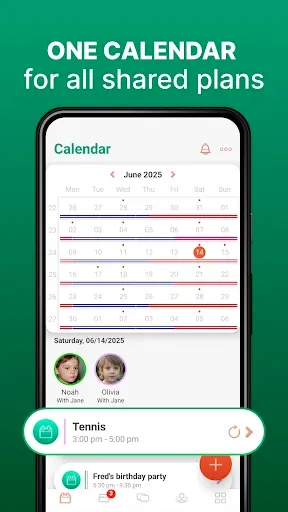 Скриншот 2 — 2houses | Co-Parenting App
