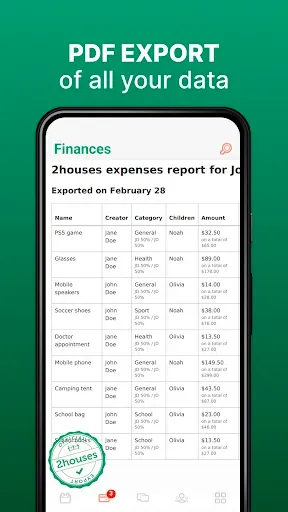 Скриншот 7 — 2houses | Co-Parenting App