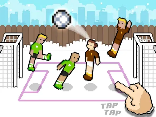 Скриншот 5 — Soccer Random - 2 игрока