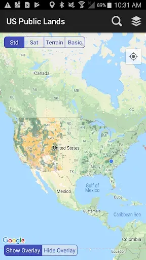 Скриншот 1 — US Public Lands