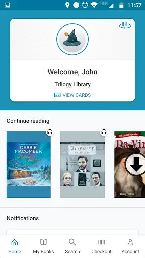 Скриншот 1 — CloudLibrary