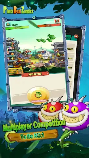 Скриншот 2 — Plants Beat Zombies