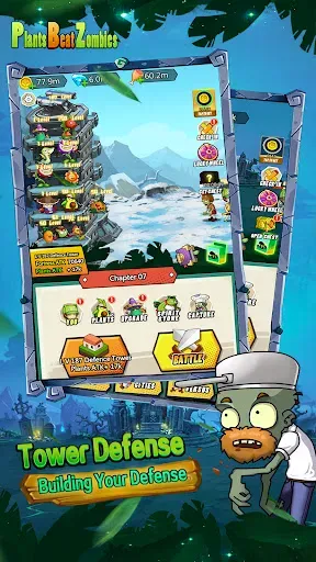 Скриншот 3 — Plants Beat Zombies