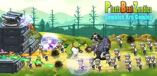 Скриншот 6 — Plants Beat Zombies