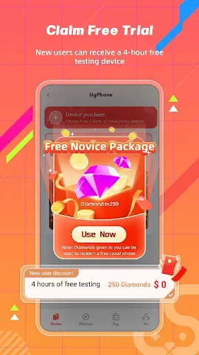 Скриншот 3 — UgPhone - Android Cloud Phone