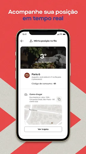 Скриншот 4 — Get In - Restaurantes e Bares