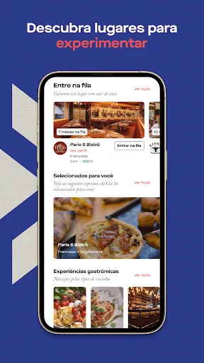 Скриншот 5 — Get In - Restaurantes e Bares