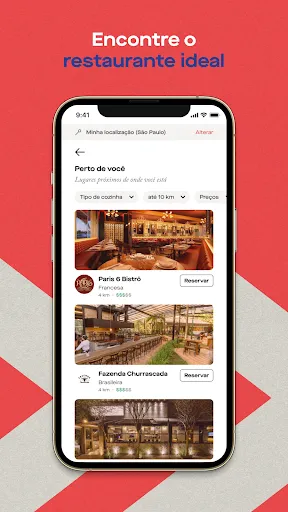 Скриншот 6 — Get In - Restaurantes e Bares