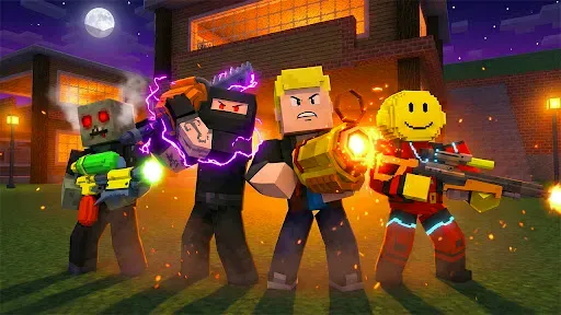 Скриншот 1 — Blocky Hunters: FPS Survival