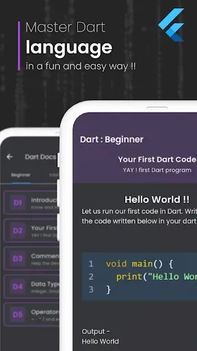 Скриншот 3 — Flutter Academy: Learn Flutter