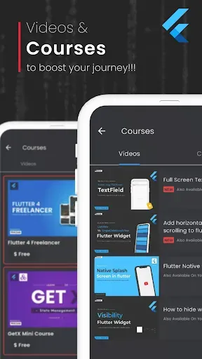 Скриншот 5 — Flutter Academy: Learn Flutter
