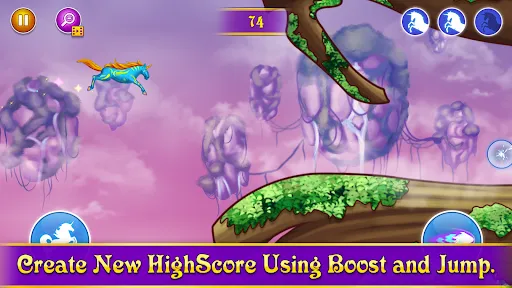 Скриншот 6 — Rainbow Horse Run