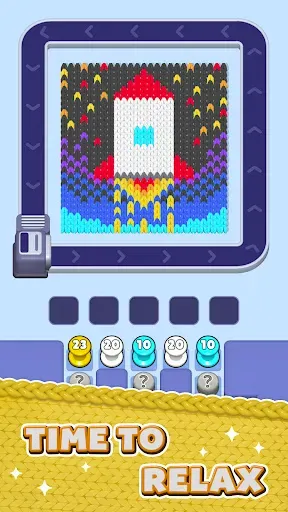 Скриншот 4 — Knitzy Flow: Color Puzzle