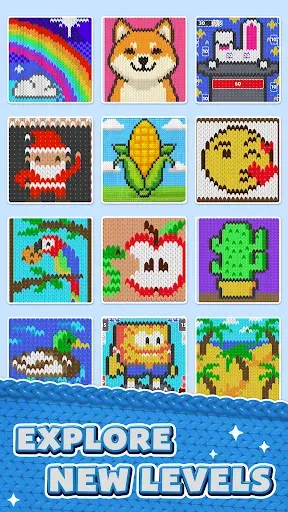 Скриншот 5 — Knitzy Flow: Color Puzzle