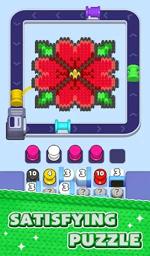 Скриншот 8 — Knitzy Flow: Color Puzzle