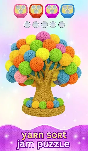 Скриншот 6 — Yarn Sort 3D: Джем Пазл