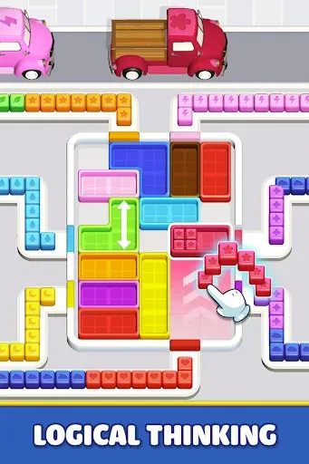 Скриншот 7 — Block Sort: Jam Color Escape