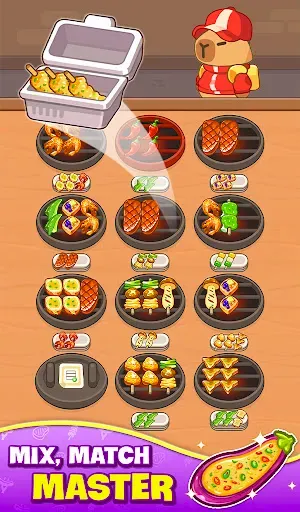Скриншот 2 — BBQ Skewer Sort: Food Lover