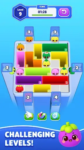 Скриншот 2 — Hole Escape: Fruit Jam Puzzle