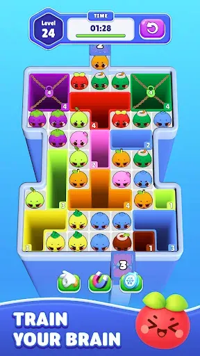 Скриншот 3 — Hole Escape: Fruit Jam Puzzle
