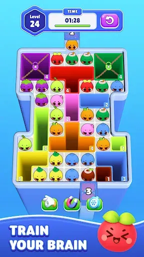 Скриншот 8 — Hole Escape: Fruit Jam Puzzle