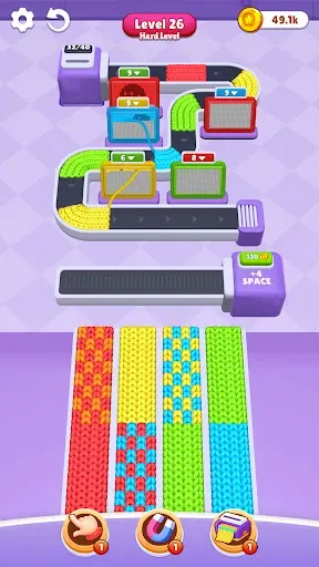 Скриншот 4 — Wool Puzzle: Loop Factory