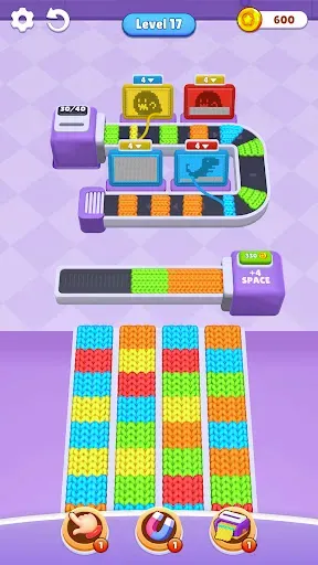 Скриншот 6 — Wool Puzzle: Loop Factory