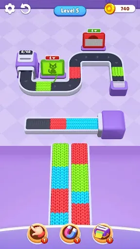 Скриншот 7 — Wool Puzzle: Loop Factory