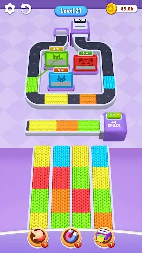 Скриншот 8 — Wool Puzzle: Loop Factory