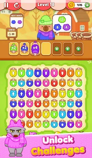 Скриншот 3 — Sheep Away: Color Knit Out