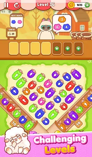 Скриншот 5 — Sheep Away: Color Knit Out