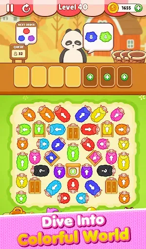 Скриншот 6 — Sheep Away: Color Knit Out