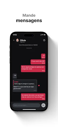 Скриншот 4 — Umatch: Chat, Dates e Amigos