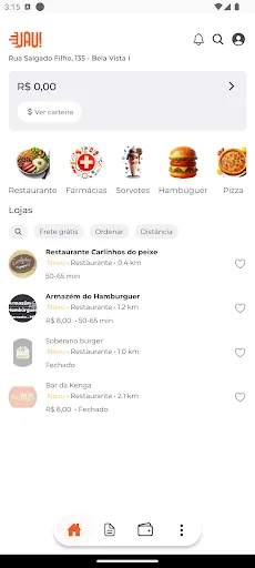 Скриншот 1 — Uau! Delivery