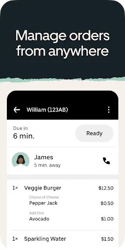 Скриншот 3 — Uber Eats для ресторанов