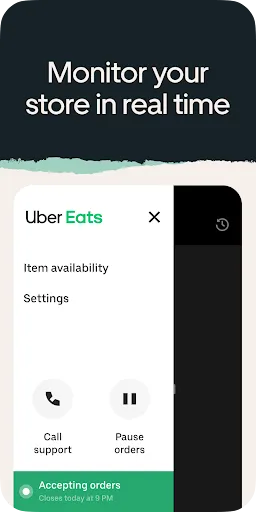 Скриншот 5 — Uber Eats для ресторанов