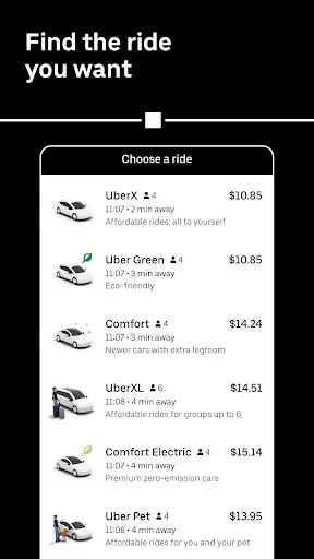 Скриншот 3 — Uber Lite