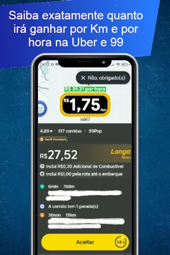 Скриншот 3 — rebU - Motorista Profissional