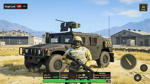 Скриншот 1 — Military Truck Cargo Game 3d
