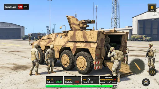 Скриншот 2 — Military Truck Cargo Game 3d