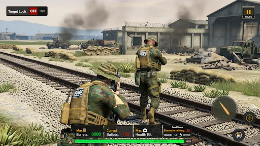 Скриншот 4 — Military Truck Cargo Game 3d