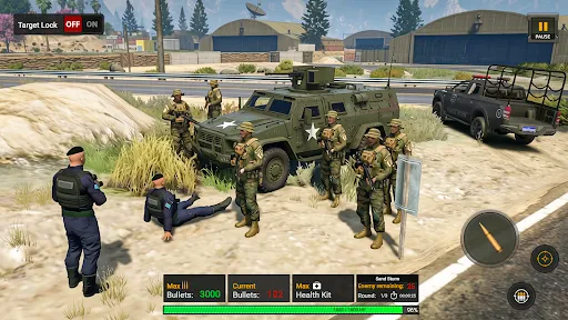 Скриншот 6 — Military Truck Cargo Game 3d