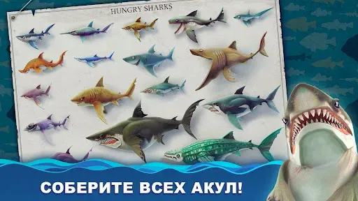 Скриншот 2 — Hungry Shark World