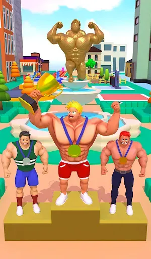Скриншот 5 — Gym Idle Clicker: Fitness Hero