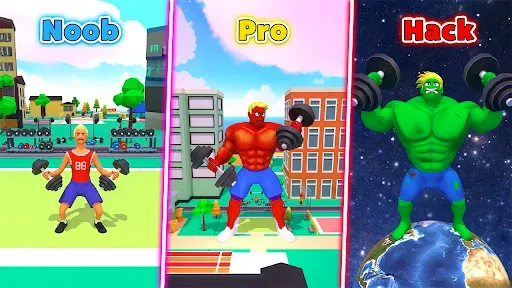 Скриншот 6 — Gym Idle Clicker: Fitness Hero