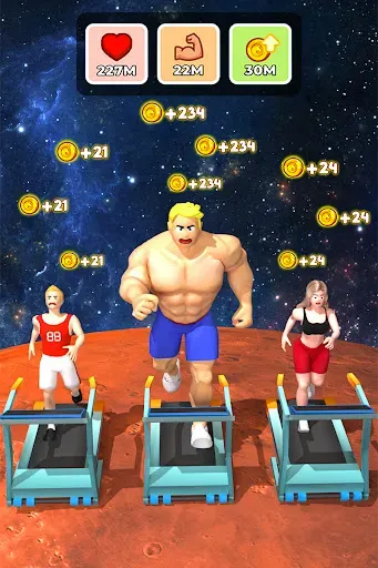 Скриншот 8 — Gym Idle Clicker: Fitness Hero