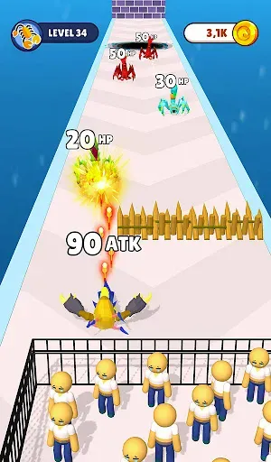 Скриншот 5 — Scorpion Run: Evolve & Clash