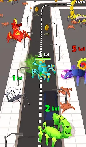 Скриншот 7 — Scorpion Run: Evolve & Clash