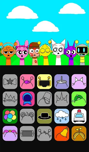 Скриншот 1 — Sprunki Monster Music Beats